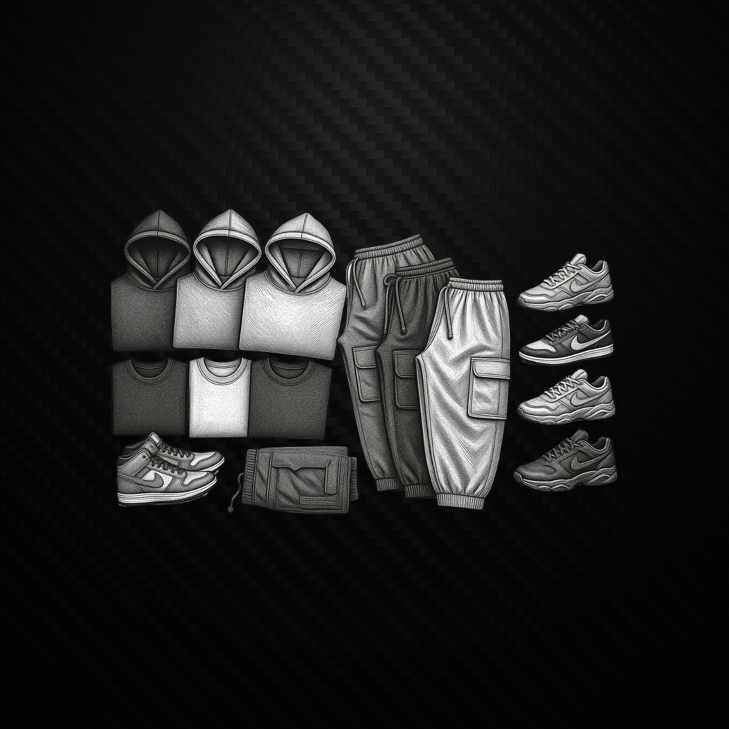 clothes and shoes vendor